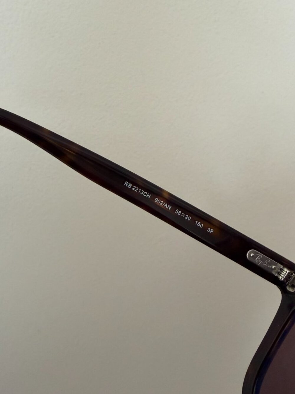 Men's Ray-Ban RB2213CH Chromance Sunglasses - Picture 6 of 7